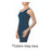 BSN Medical Sleeve Compression Long Arm Bella Lite Black Size Large Universal Ea - 101342