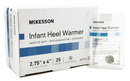 McKesson McKesson Infant Heel Warmer Instant Chemical Activation Heel 2-3/4 X 4 Inch - 204