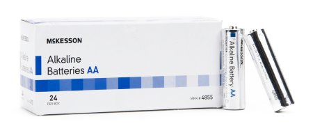 McKesson McKesson Alkaline Battery AA Cell 1.5V Disposable 24 Pack - 4855