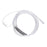 McKesson - Nasal Cannula with Ear Cushions Low Flow Delivery Adult Straight Prong / NonFlared Tip - 32649