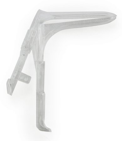 McKesson McKesson Vaginal Speculum Graves NonSterile Plastic Small Double Blade Duckbill Disposable Without Light Source Capability - 2341145