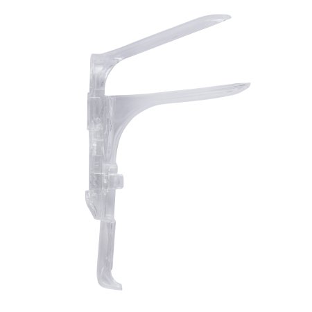 McKesson - Vaginal Speculum Graves NonSterile Office Grade Plastic Small Double Blade Duckbill Disposable Without Light Source Capability - 209