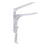 McKesson - Vaginal Speculum Graves NonSterile Office Grade Plastic Small Double Blade Duckbill Disposable Without Light Source Capability - 209