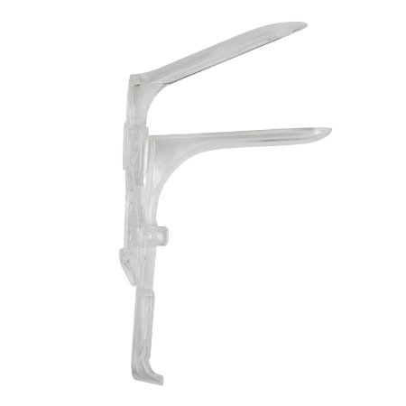 McKesson - Vaginal Speculum Graves NonSterile Office Grade Plastic Medium Double Blade Duckbill Disposable Without Light Source Capability - 210
