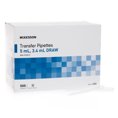 McKesson McKesson Transfer Pipettes NonSterile - 558