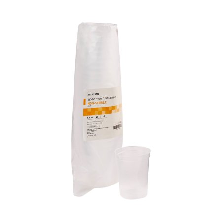 McKesson - Specimen Container 192 mL (6.5 oz.) Without Closure NonSterile - 560