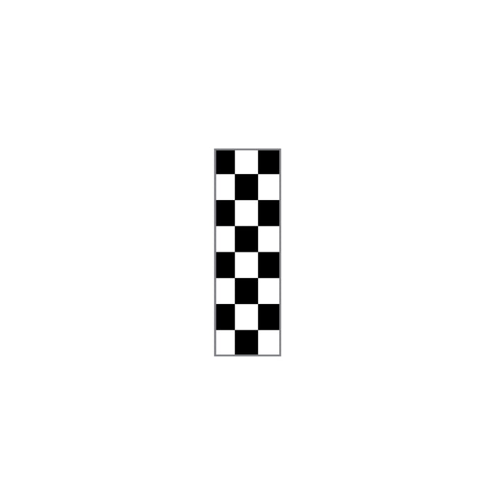 Key Surgical Sheet Tape (Black Squares) - T-220-0109
