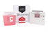 Sharps Recovery System - Mailback Sharps Container Intro Kit 12-1/4 L X 4-3/4 W X 10-1/2 H 5.4 Quart Translucent Red Base / Translucent White Lid Horizontal Entry Counter Balanced Door Lid - 80501-INTRO