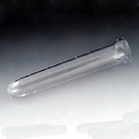 Globe Scientific Urinalysis Tube Round Bottom Plain 21 X 105 mm 12 mL Without Color Coding Without Closure Polystyrene Tube - 112015