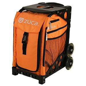 Lifesecure - Rolling Emergency Bag Orange Water Resistant Fabric 12-1/2 X 14 X 18-1/2 Inch - 31555