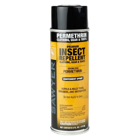 Permethrin Premium - Insect Repellent Topical Liquid 6 oz. Aerosol Can - SP646N