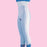 Frank Stubbs - Compression Girdle Below the Knee / High Waist White Large - F020705