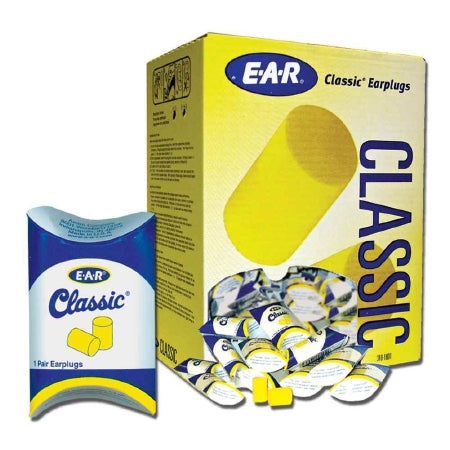 R3 Safety 3M E-A-R Classic Ear Plugs Uncorded Yellow - 665564465