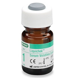 Bio-Rad Laboratories Liquichek Assayed Control Serum Volatiles Control Level 1 6 X 5 mL - 383