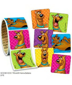 Medibadge Valuestickers 100 Per Unit Scooby-Doo Sticker - VL128
