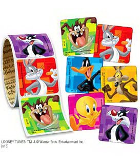Medibadge 100 Per Unit Looney Tunes Lab Test Medical Sticker - VL129
