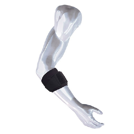 Mediusa - Tennis Elbow Strap X-Large (12 to 14 Inch) Strap Adjustable Elbow 12 to 14 Inch Black - 87655
