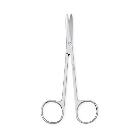 Centurion - Dissecting Scissors Metzenbaum 5-1/2 Inch Length Floor Grade Stainless Steel Sterile Finger Ring Handle Curved Blunt Tip / Blunt Tip - 66365