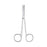 Centurion - Dissecting Scissors Metzenbaum 5-1/2 Inch Length Floor Grade Stainless Steel Sterile Finger Ring Handle Curved Blunt Tip / Blunt Tip - 66365
