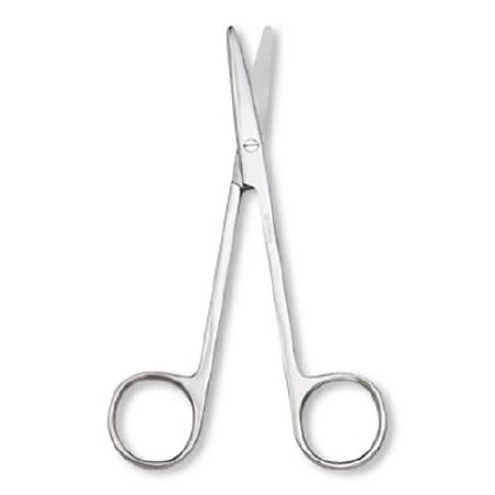 Centurion - Dissecting Scissors Metzenbaum 5-3/4 Inch Length Floor Grade Stainless Steel Sterile Finger Ring Handle Straight Blunt Tip / Blunt Tip - 67165