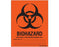 Shamrock - Pre-Printed Label Warning Label Red BIOHAZARD / ADMITTANCE TO AUTHORIZED PERSONNEL ONLY / HAZARD IDENTITY _____ … Black Biohazard 8 X 10 Inch - SBH-3