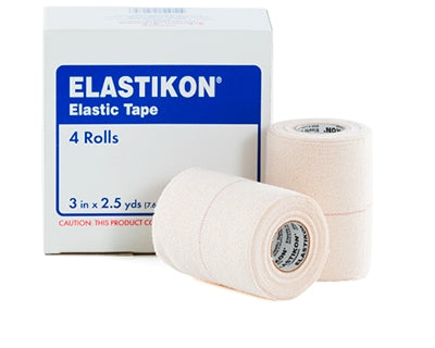 Johnson & Johnson Consumer Elastikon Elastic Tape Cotton 3 Inch X 2-1/2 Yard White NonSterile - 10381370051753