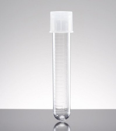 Falcon - Test Tube Round Bottom Plain 17 X 100 mm 14 mL Without Color Coding Snap Cap Polystyrene Tube - 352057