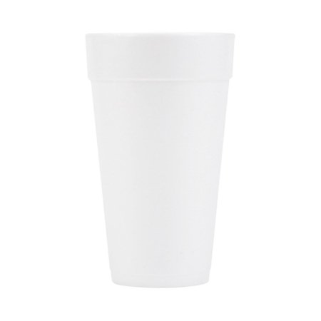 Solo - Drinking Cup 20 oz. White Styrofoam Disposable - 20J16