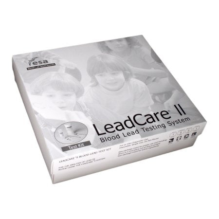 LeadCare II - Rapid Test Kit General Chemistry Blood Lead Test Whole Blood Sample 48 Tests - 70-6762