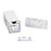 Coated Vicryl - Suture with Needle Absorbable Coated Violet Suture Braided Polyglactin 910 Size 7 - 0 18 Inch Suture Double-Armed 6.5 mm Length 3/8 Circle Spatula Needle - J546G