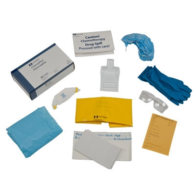 Cardinal SPILL KIT, CHEMO CAP 1/2PT (4/CS) - CT4004