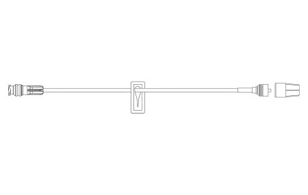 Becton Dickinson SmartSite* Hep Lock Set 6 Inch Tubing 1 Port 0.2 mL Priming Volume DEHP - 20039E