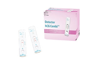 Immunostics Detector hCG Combi Rapid Test Kit Fertility Test hCG Pregnancy Test Serum / Urine Sample CLIA Waived for Urine 25 Tests - IDC-25