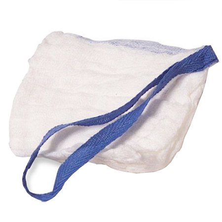 Curity - Surgical Laparotomy Sponge X-Ray Detectable Cotton 18 X 18 Inch 5 Count Tray Sterile - 6022-