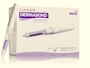 J & J Healthcare Systems Dermabond Advanced Skin Adhesive 0.7 mL Liquid Precision Applicator Tip 2-Octyl Cyanoacrylate - DNX6
