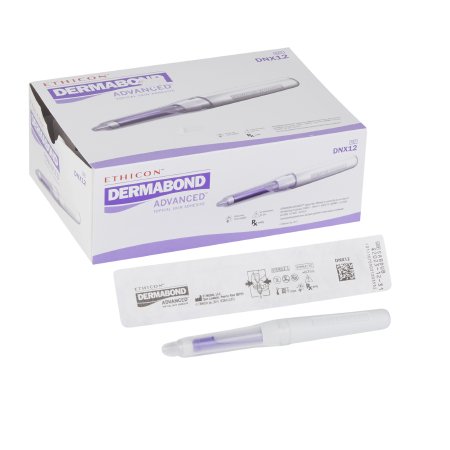 Dermabond Advanced - Skin Adhesive 0.7 mL Liquid Precision and Dome Applicator Tip 2-Octyl Cyanoacrylate - DNX12