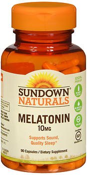 US Nutrition Sundown Naturals Natural Sleep Aid 90 per Bottle Tablet 10 mg Strength - 3076819484