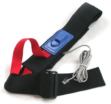 Arrowhead Healthcare ProTech Belt Alarm System Protech Black / Red - P-106162