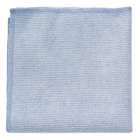 Rubbermaid Commercial - Cleaning Cloth Light Duty Blue NonSterile Microfiber 12 X 12 Inch Reusable - RCP1820579