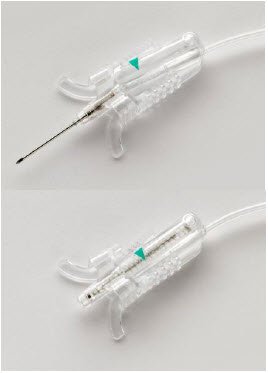 Greiner Bio-One VanishPoint Blood Collection Set 23 Gauge 3/4 Inch Needle Length Safety Needle 7 Inch Tubing Sterile - 24021