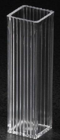 Globe Scientific Disposable Standard Cuvette 12 X 12 X 45 mm, 4.5 mL, Standard, Square, 10 mm Path Length, 340 to 800 nm Spectrum Range, Disposable For Spectrophotometer - 111117