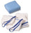 Curity - Surgical Laparotomy Sponge X-Ray Detectable Cotton 4 X 18 Inch 5 Count Tray Sterile - 6045