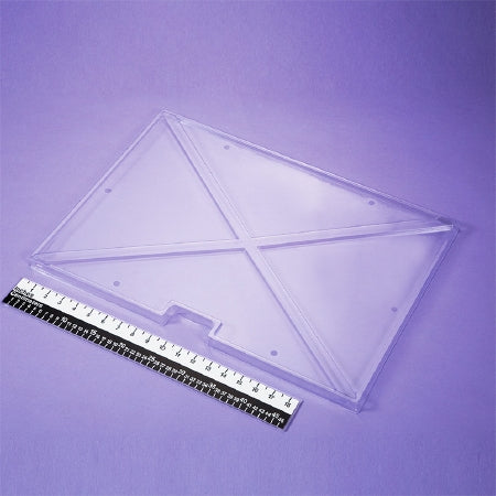Health Care Logistics - Crash Cart Box Lid Clear, Plastic, Lift-Off - 1819