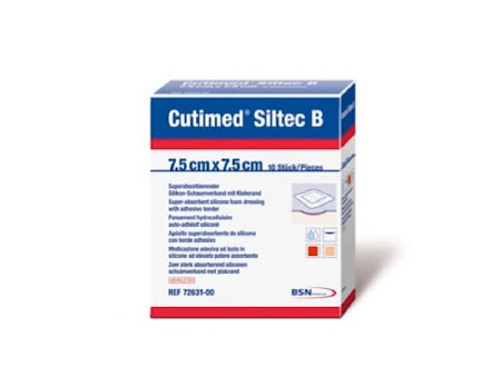 BSN Medical Cutimed Siltec B Hydrogel Dressing 6 X 6 Inch Square Sterile - 7328402