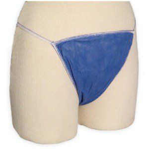 Tidi Products Tidi Bikini Panty Blue One Size Fits Most Disposable - 960350