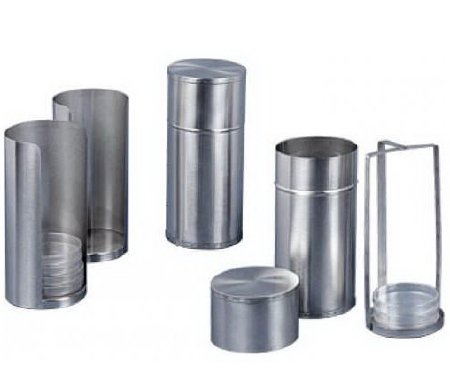 Boekel Industries - Petri Dish Canister 10.8 cm Diameter X 22.8 cm Height For Sterilization and Storage - 1370S