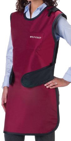 Wolf X-Ray - X-Ray Apron Royal Blue Easy Wrap Style Large - 65023LW-20