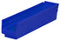 Akro-Mils Akro-Mils Shelf Bin Blue Industrial Grade Polymers 4 X 4-1/8 X 17-7/8 Inch - 30128BLUE