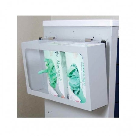 Waterloo Industries Glove Box Holder Cart Mount 1-Box Gray 4 X 6 X 10 Inch Steel - BH-1