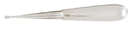 Miltex - Bone Curette Molt Hollow Handle Size 2 Tip Atraumatic Tear Shaped Tip - 61-12